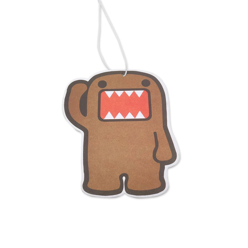 Funny Domo JDM Car Air Freshener Perfume Kun Tire Girl Decoration Rearview Mirror Pendant Hanging Solid Paper Husband Gift