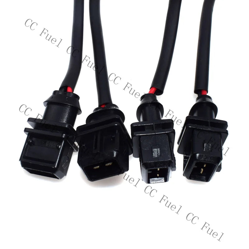 C+ New OBD1 OBD2 fuel Adapter 4 X FUEL INJECTOR CONVERSION HARNESS FOR HONDA ACURA