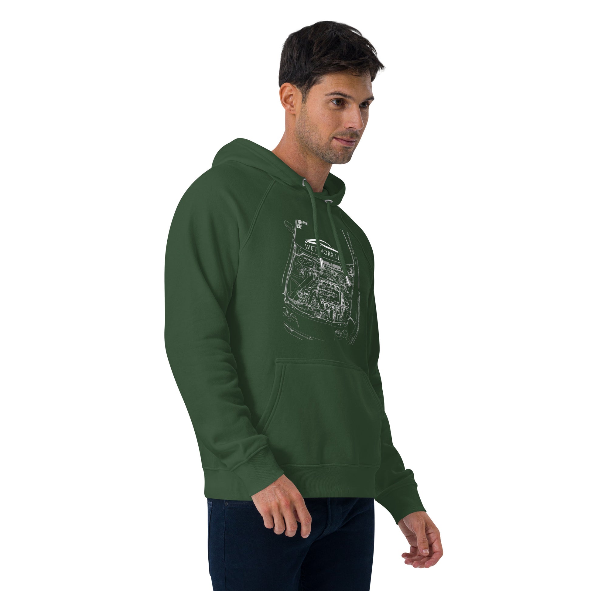Unisex eco raglan hoodie image 35