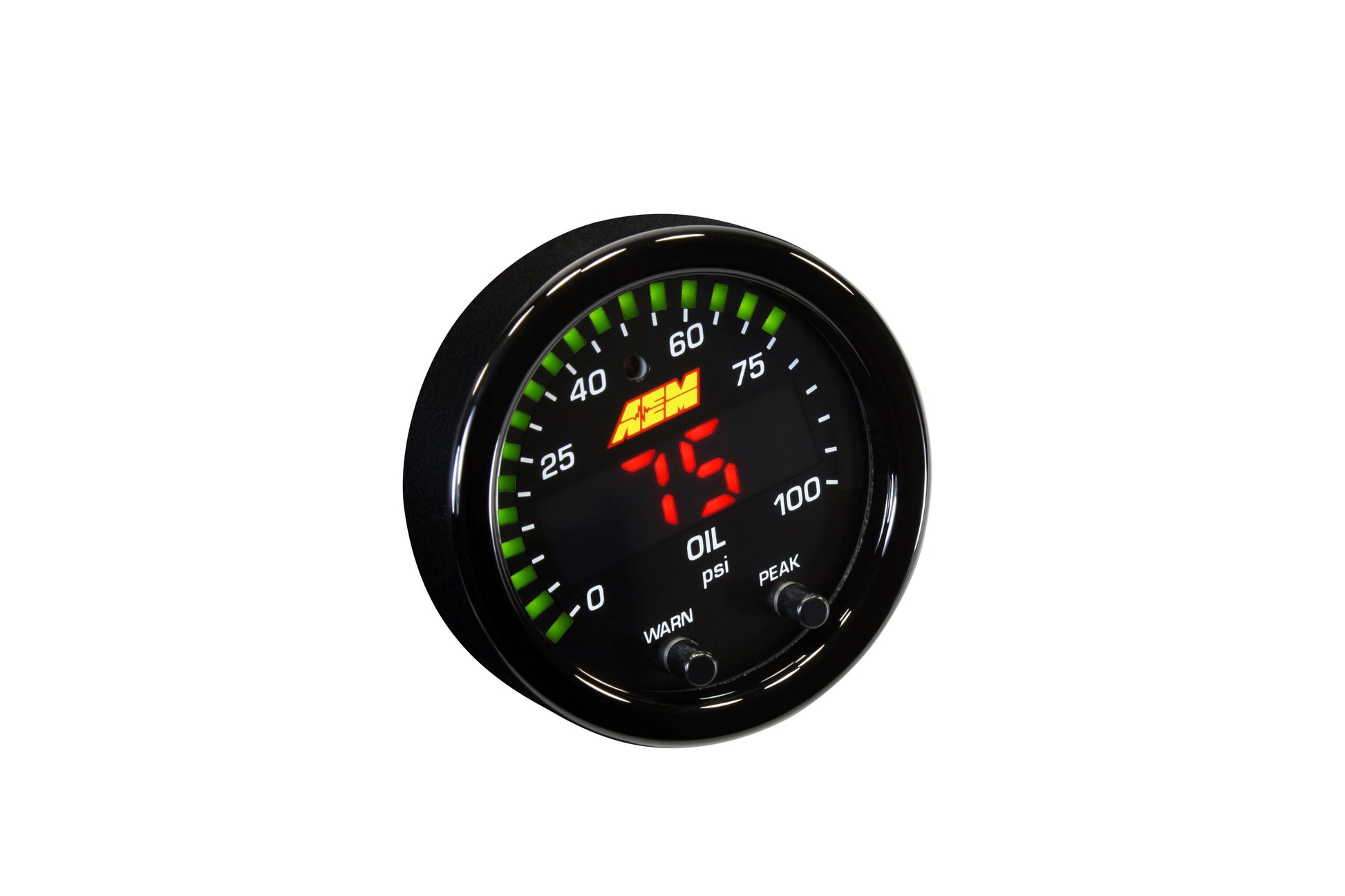 AEM X-Series Fluid Pressure Gauge Kit image 1