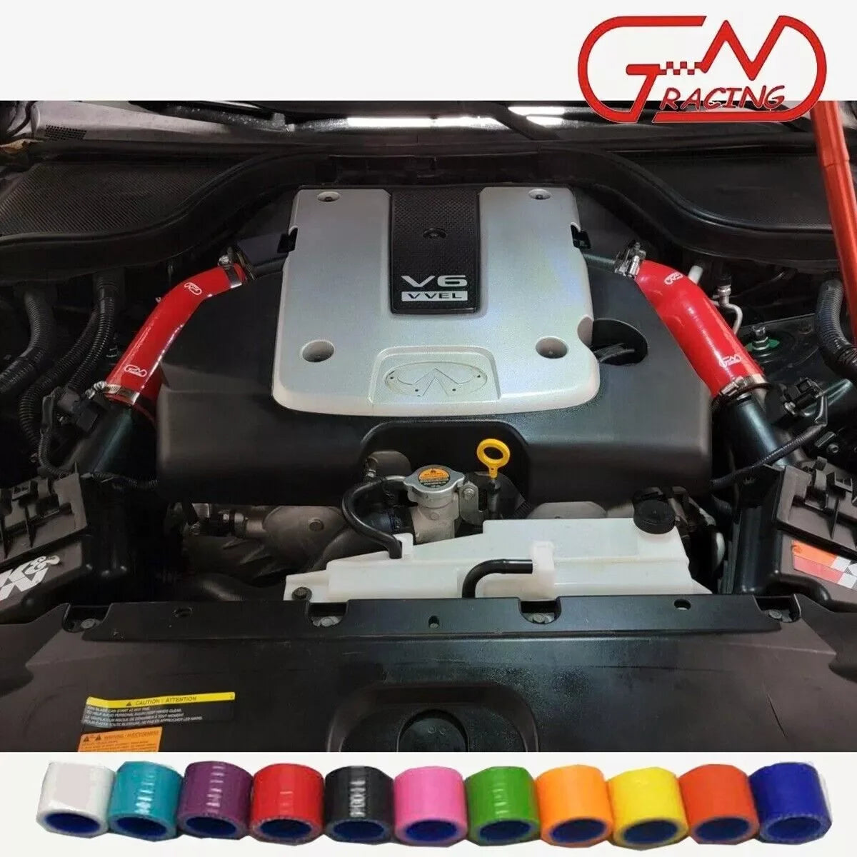 Silicone MAF Air Intake Hose Fit Infiniti G35 350Z VQ35HR G37 370Z EX35 VQ37VHR