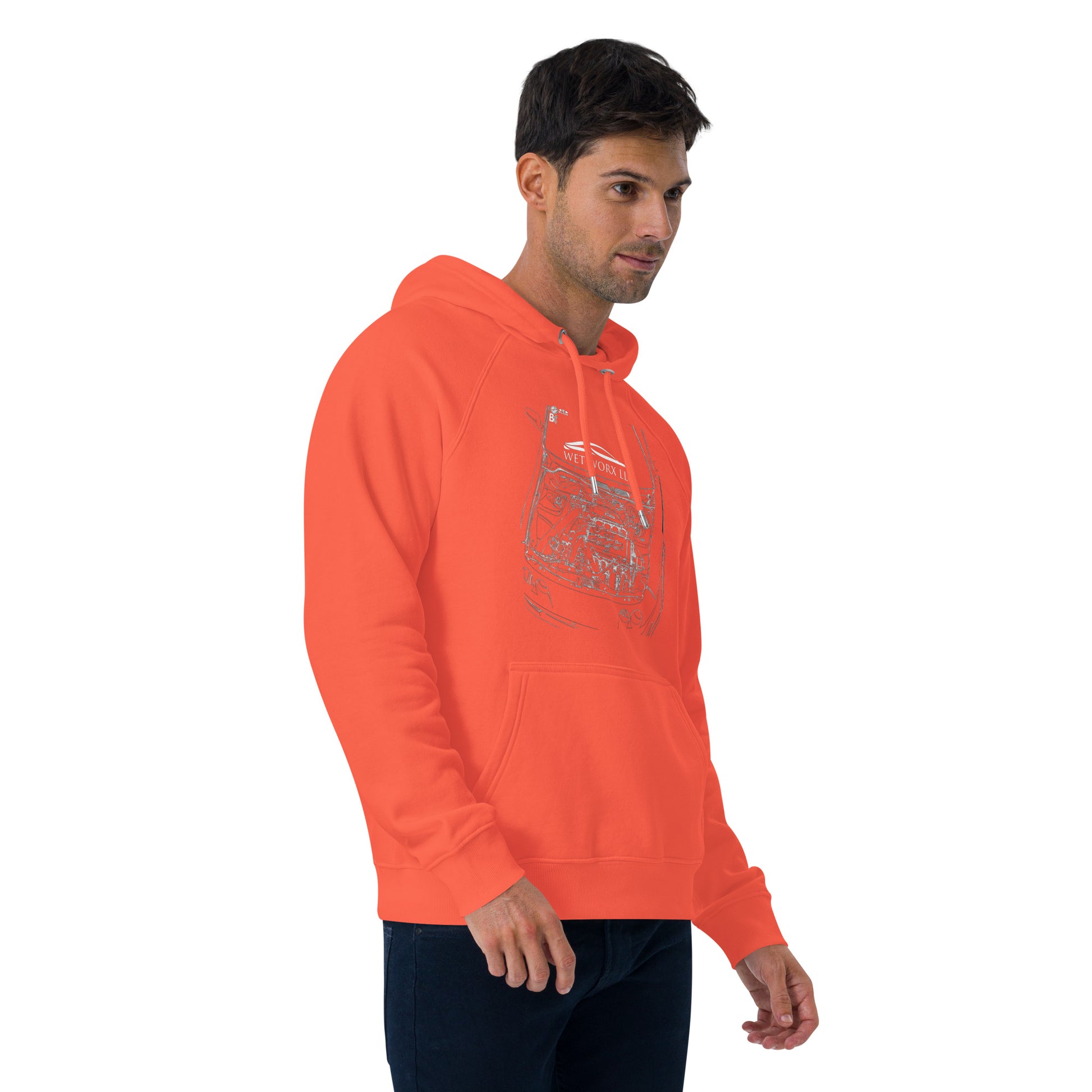 Unisex eco raglan hoodie image 44