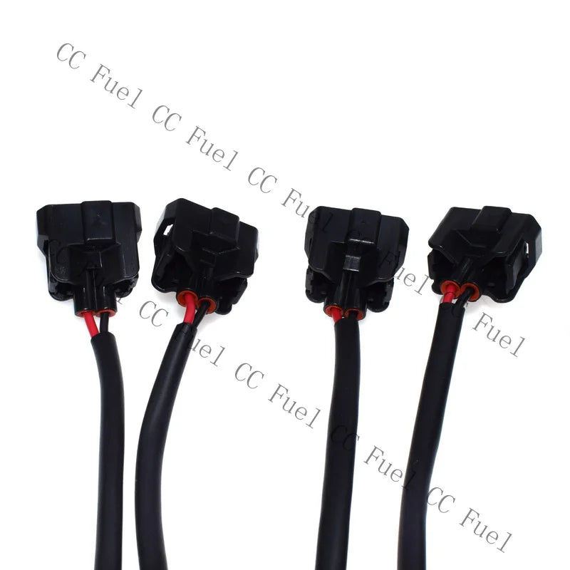 C+ New OBD1 OBD2 fuel Adapter 4 X FUEL INJECTOR CONVERSION HARNESS FOR HONDA ACURA