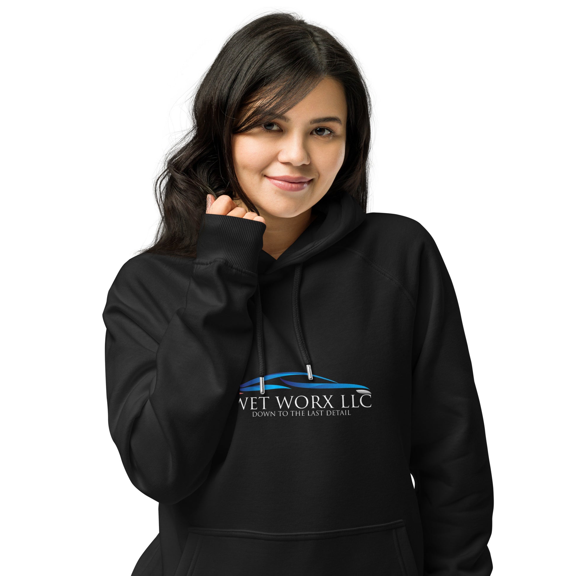 Unisex eco raglan hoodie image 0
