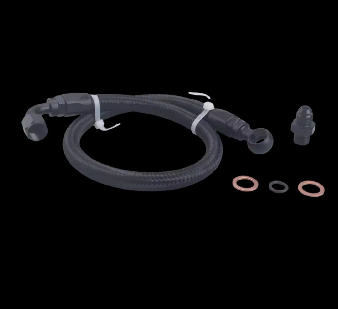 New Braided 6AN Fuel Line- For Honda Acura B/D Series  image 0