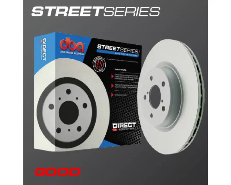 DBA Rear Street Series Brake Rotor T2 Slot Nissan 350Z | Infiniti FX image 0