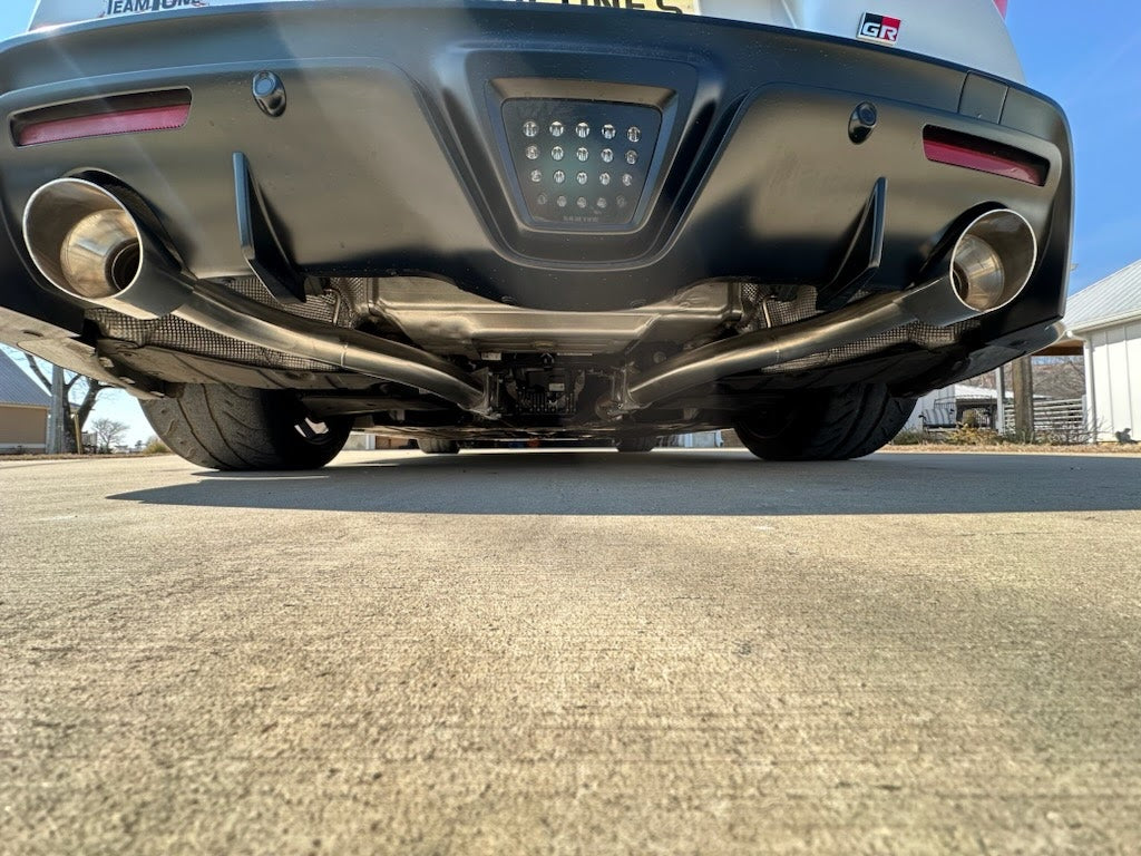 PLM Toyota Supra GR A90 Muffler Delete Axle Back Exhaust image 3