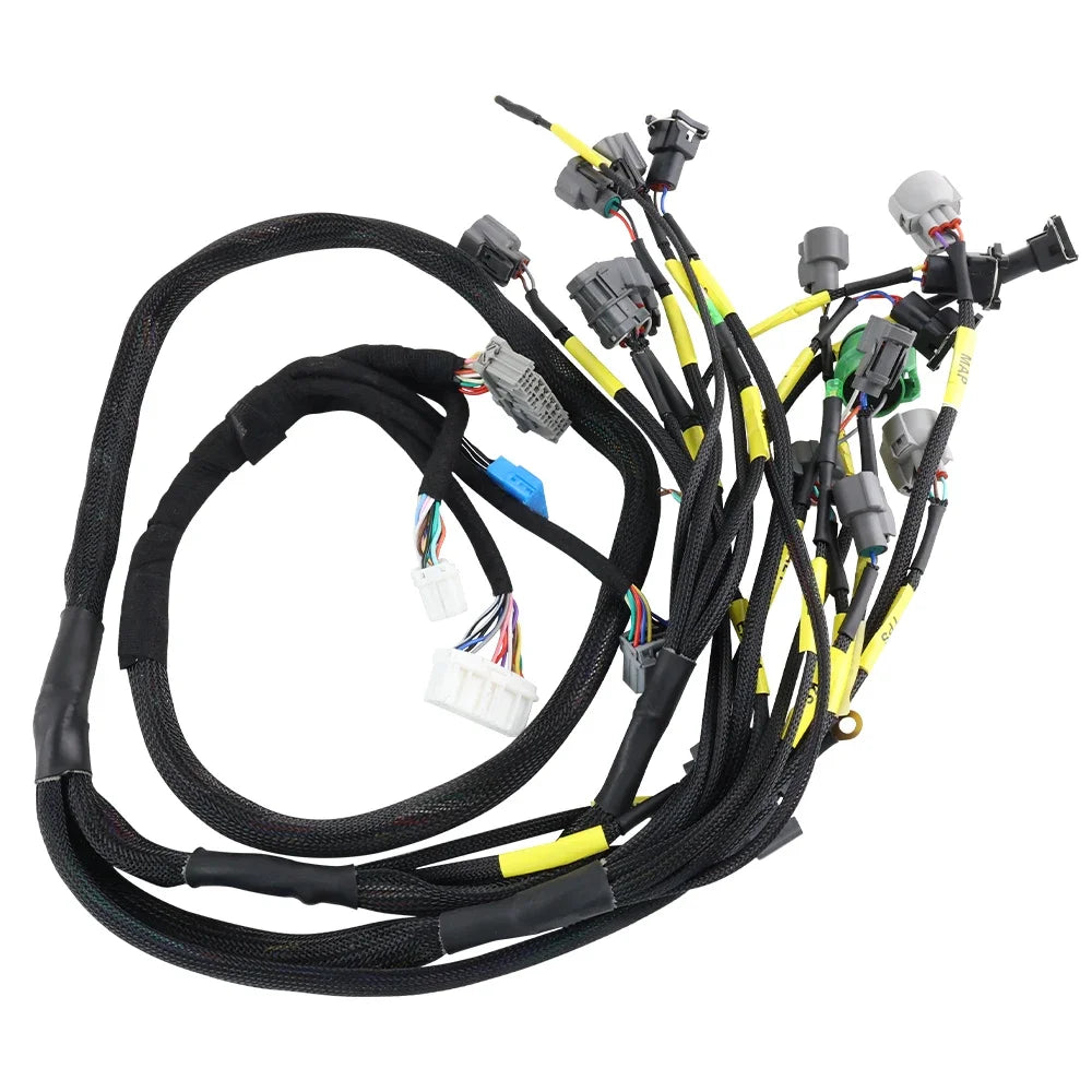 CNCH-0BD1-1 Engine Wiring Harness Compatible with 92-95 Honda Civic Integra B16 D16 B18 OBD1 Budget D & B-Series ECH004-HC