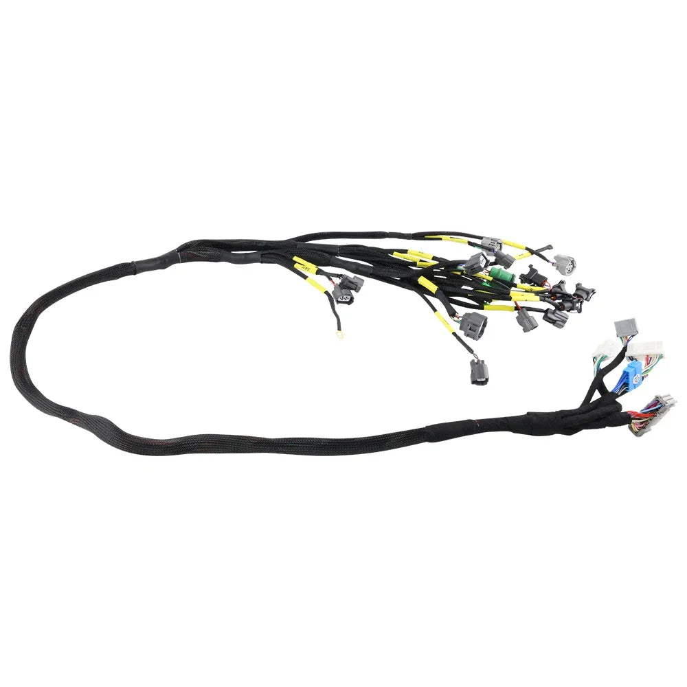 CNCH-0BD1-1 Engine Wiring Harness Compatible with 92-95 Honda Civic Integra B16 D16 B18 OBD1 Budget D & B-Series ECH004-HC