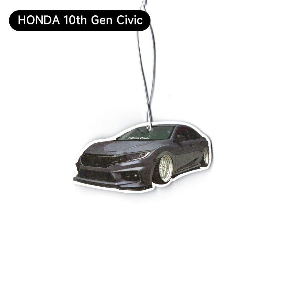 JDM Car Air Freshener Hanging Rearview Mirror Perfume Flavoring  Solid Paper For Fit Honda Accord GK5 Odyssey Diffuser Accessori