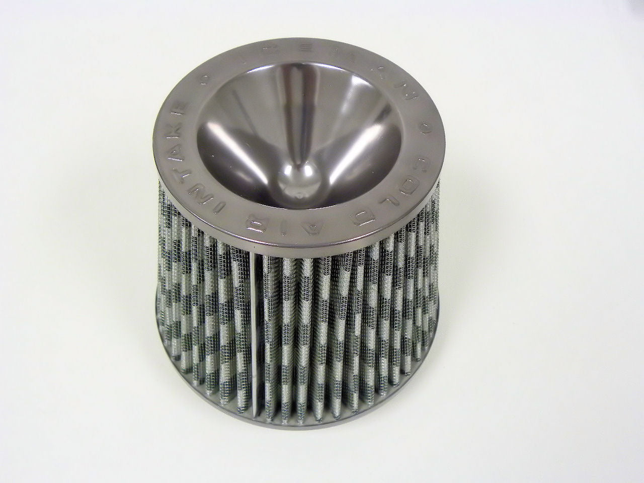 ICEMAN Universal 3" Inlet Air Filter Checker/Gunmetal image 0
