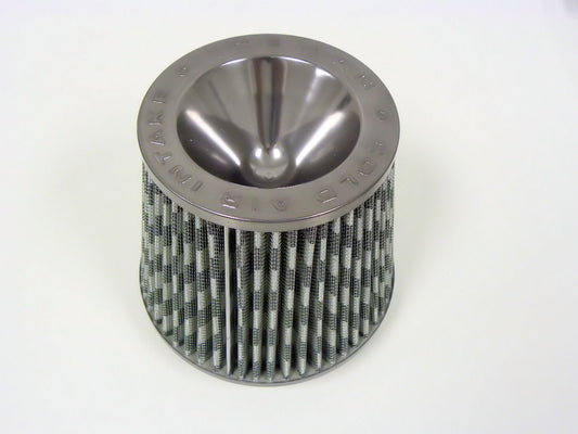 ICEMAN Universal 3" Inlet Air Filter Checker/Gunmetal image 0