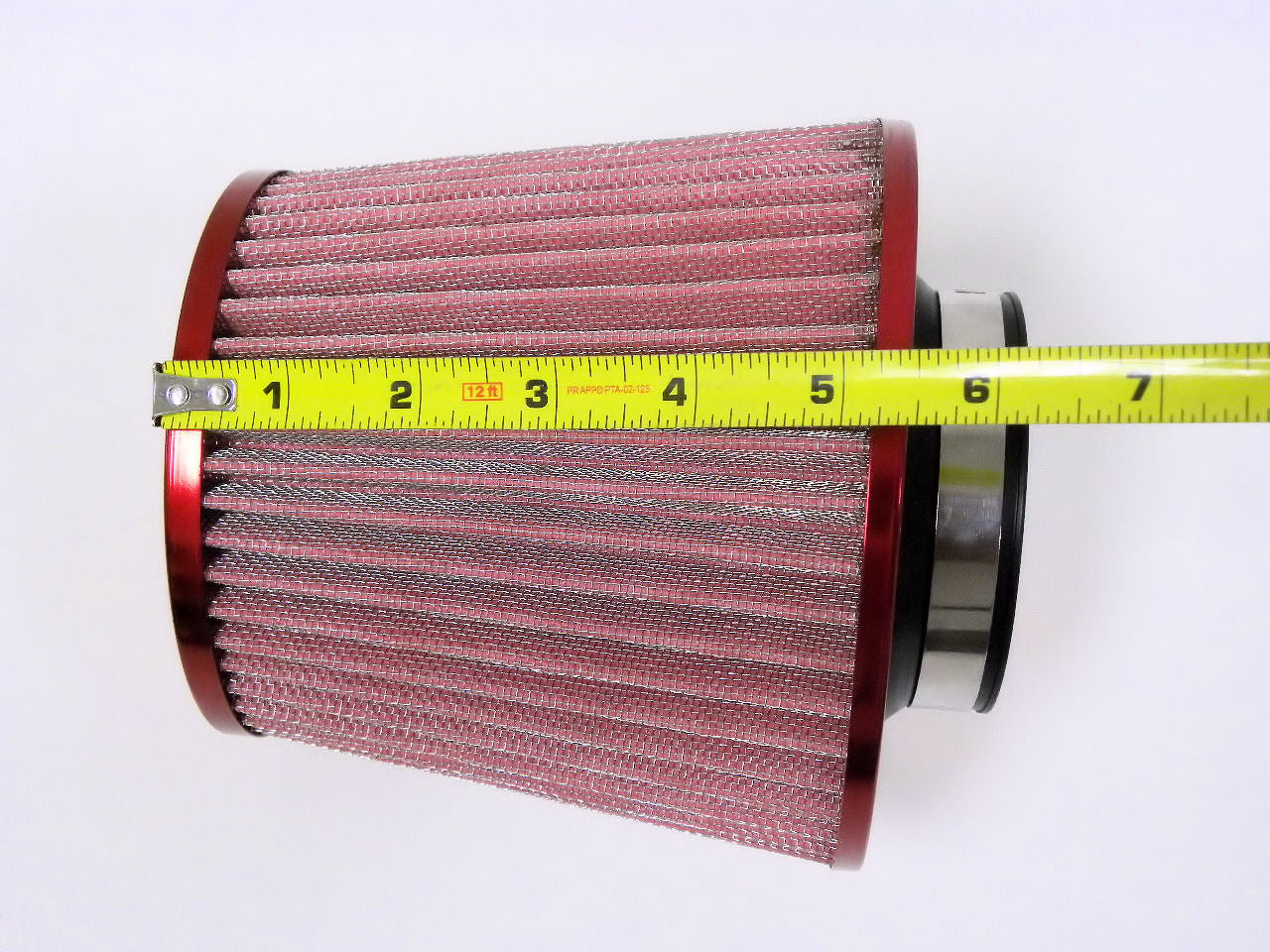 ICEMAN Universal 3" Inlet Air Filter Red image 2
