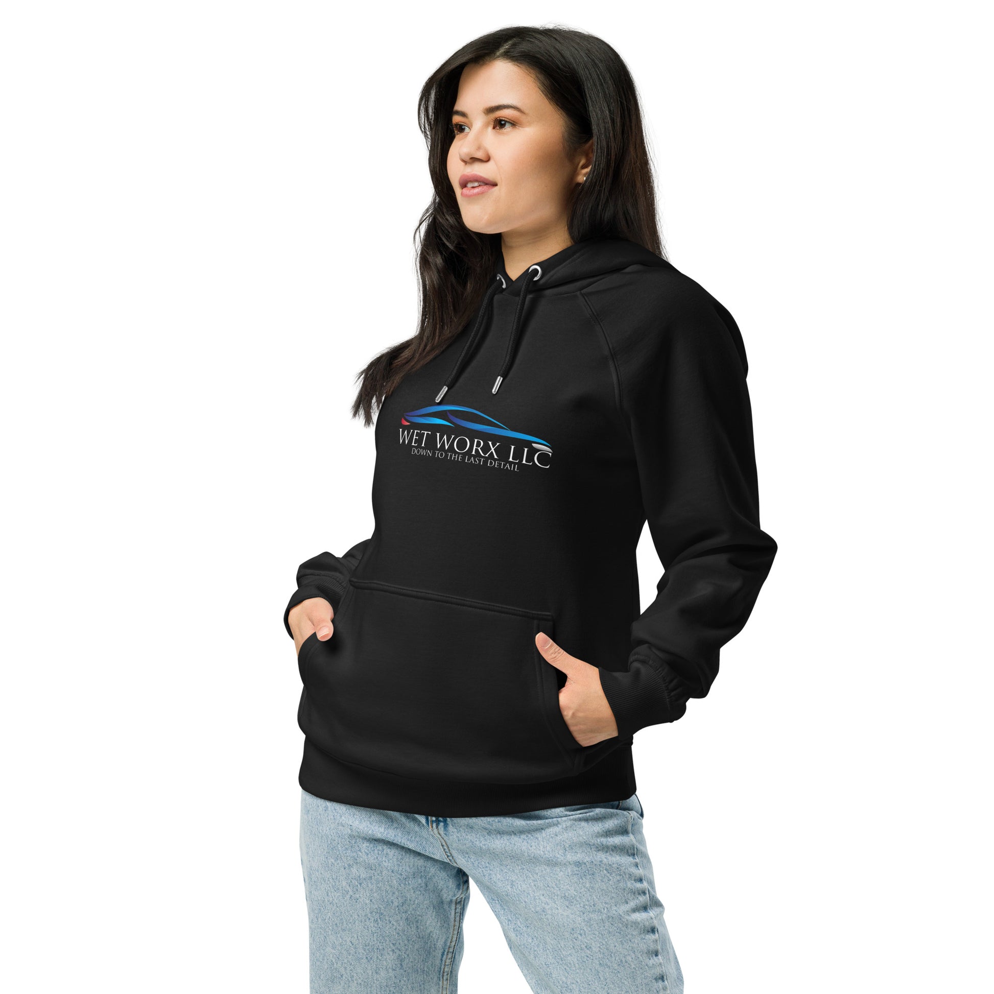 Unisex eco raglan hoodie image 9
