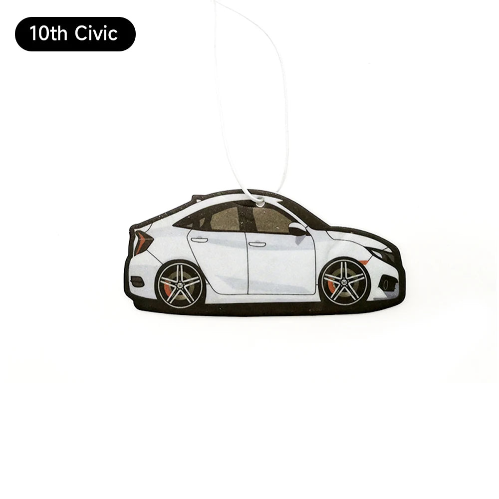 JDM Car Air Freshener Hanging Rearview Mirror Perfume Flavoring  Solid Paper For Fit Honda Accord GK5 Odyssey Diffuser Accessori