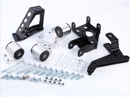 Precision Works Engine Mount Kit - K-Swap EG Civic DC2 Integra image 1