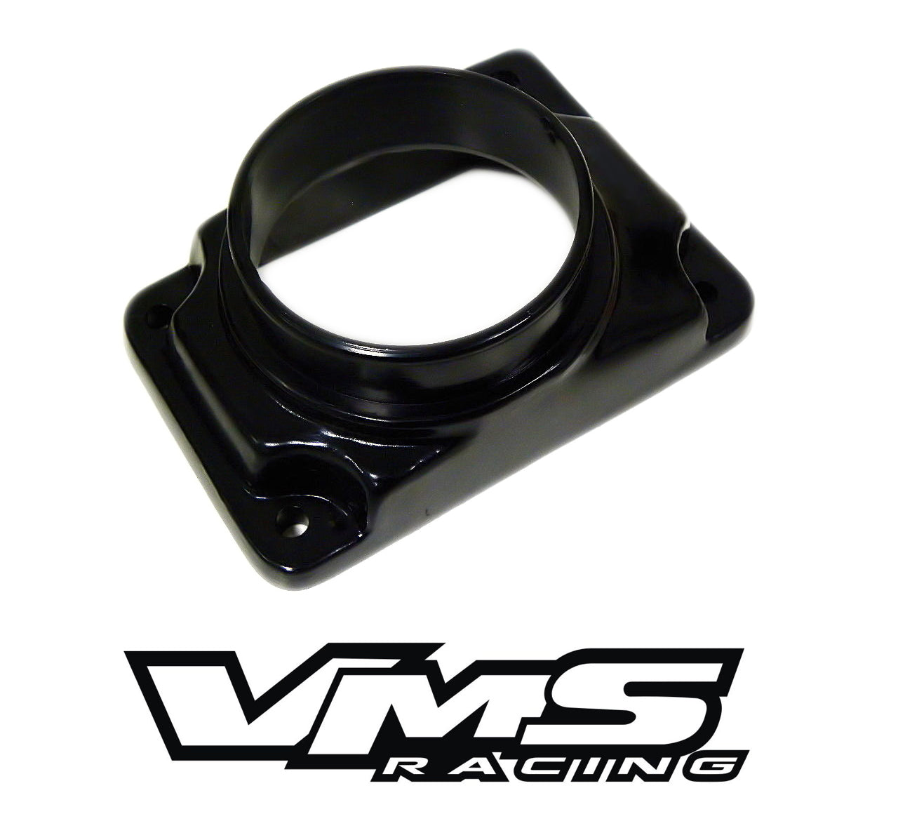 VMS Air Filter Adapter Mitsubishi Black image 0