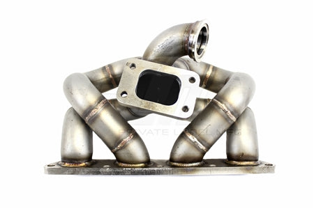 PLM Power Driven T3 Ramhorn Turbo Manifold A/C & P/S Compatible B-Series B16 B image 5