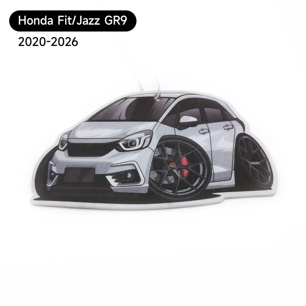 JDM Car Air Freshener Hanging Rearview Mirror Perfume Flavoring  Solid Paper For Fit Honda Accord GK5 Odyssey Diffuser Accessori