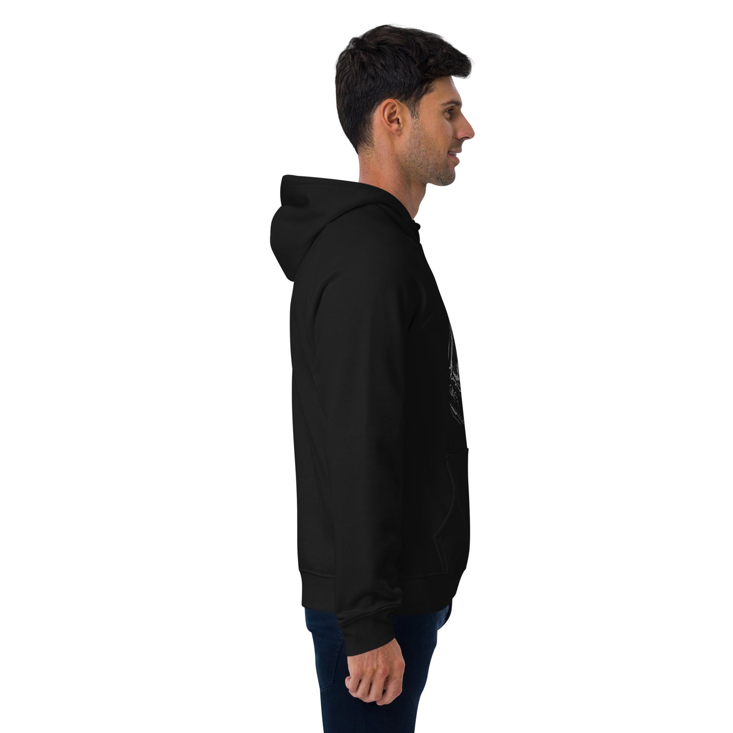 Unisex eco raglan hoodie image 7