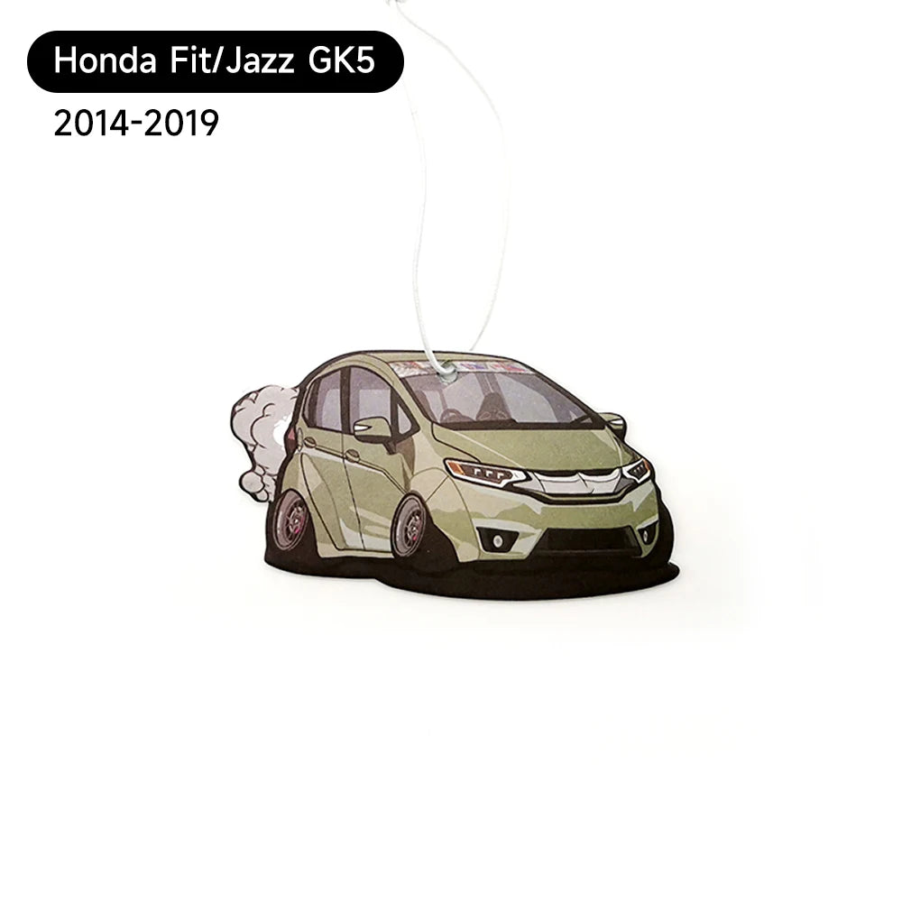JDM Car Air Freshener Hanging Rearview Mirror Perfume Flavoring  Solid Paper For Fit Honda Accord GK5 Odyssey Diffuser Accessori