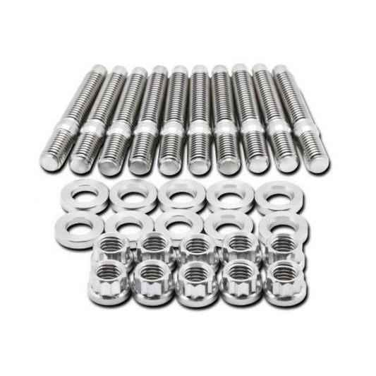 BLOX Racing BLOX Racing Manifold M8x1.25x45mm Stud Kit 10-piece BXFL-00307-10