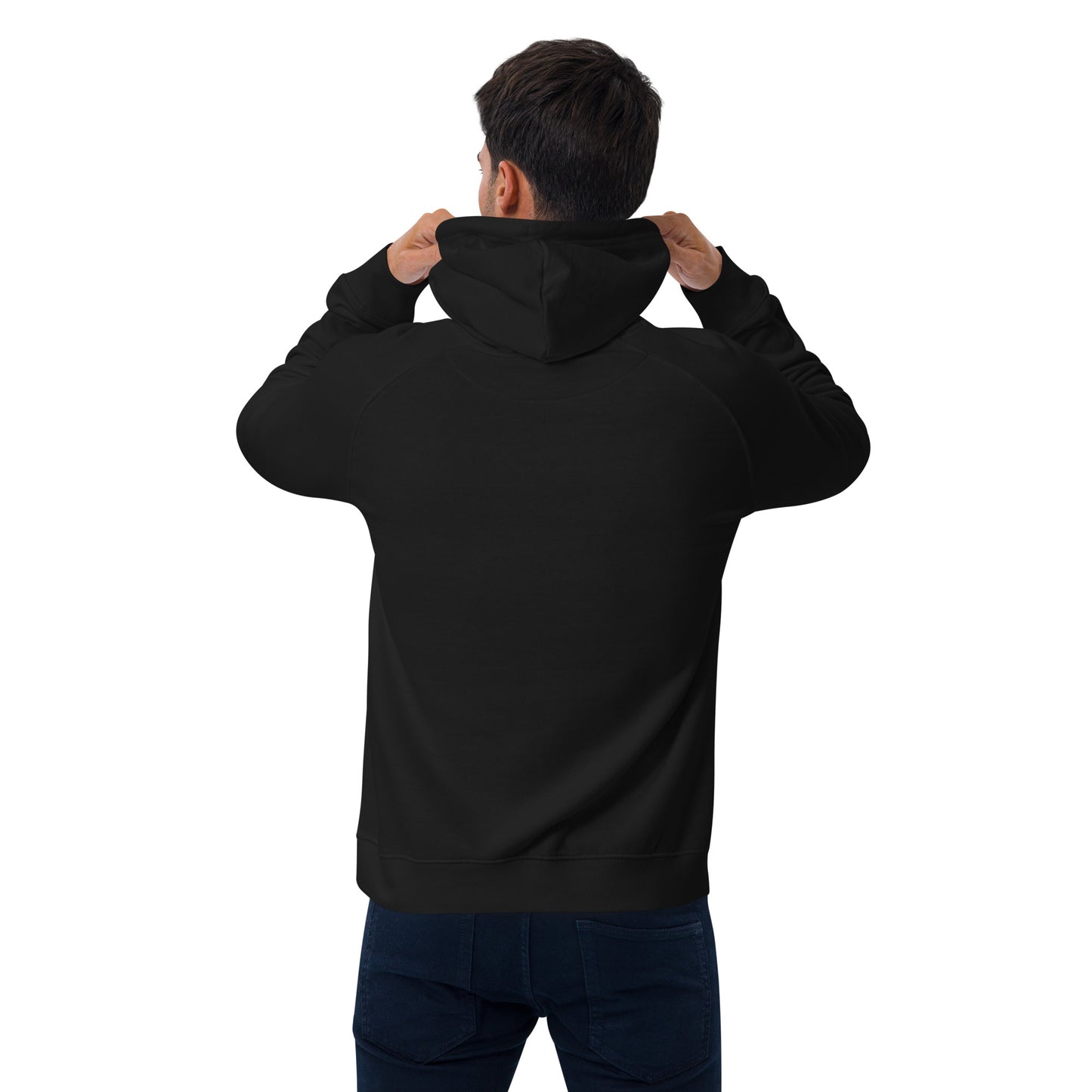 Unisex eco raglan hoodie image 3