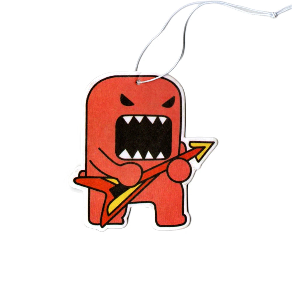 Funny Domo JDM Car Air Freshener Perfume  Kun Tire Girl Decoration Rearview Mirror Pendant Hanging Solid Paper Husband Gift