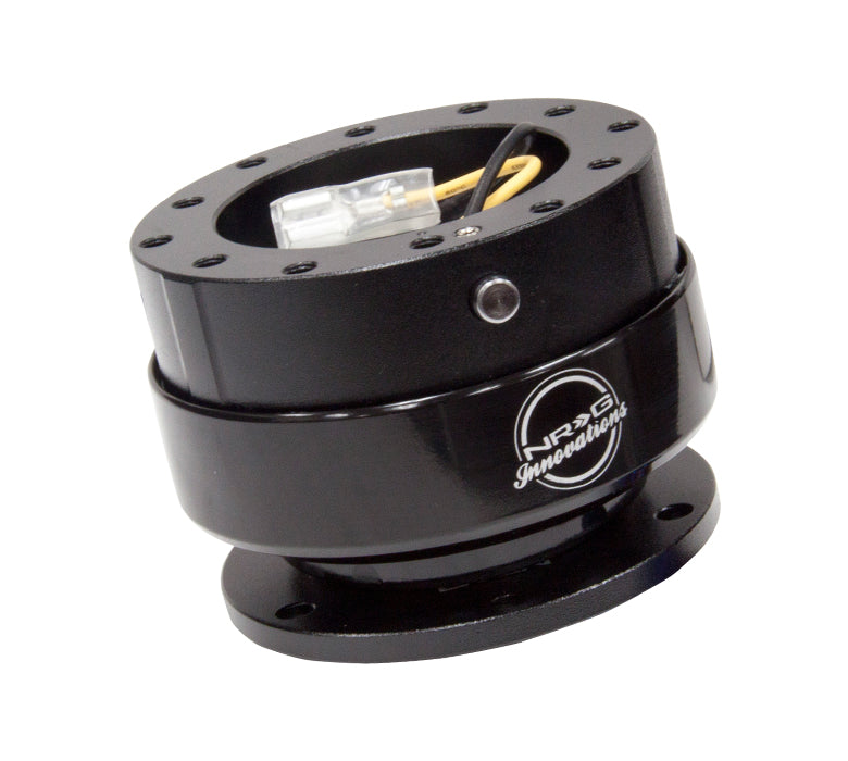 NRG Quick Release 1.5/2.0 (Black)For 6 Bolt Steering Whee image 0