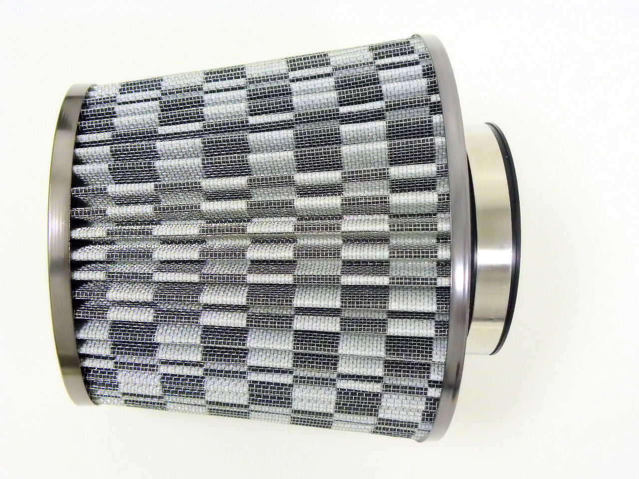 ICEMAN Universal 3" Inlet Air Filter Checker/Gunmetal image 2
