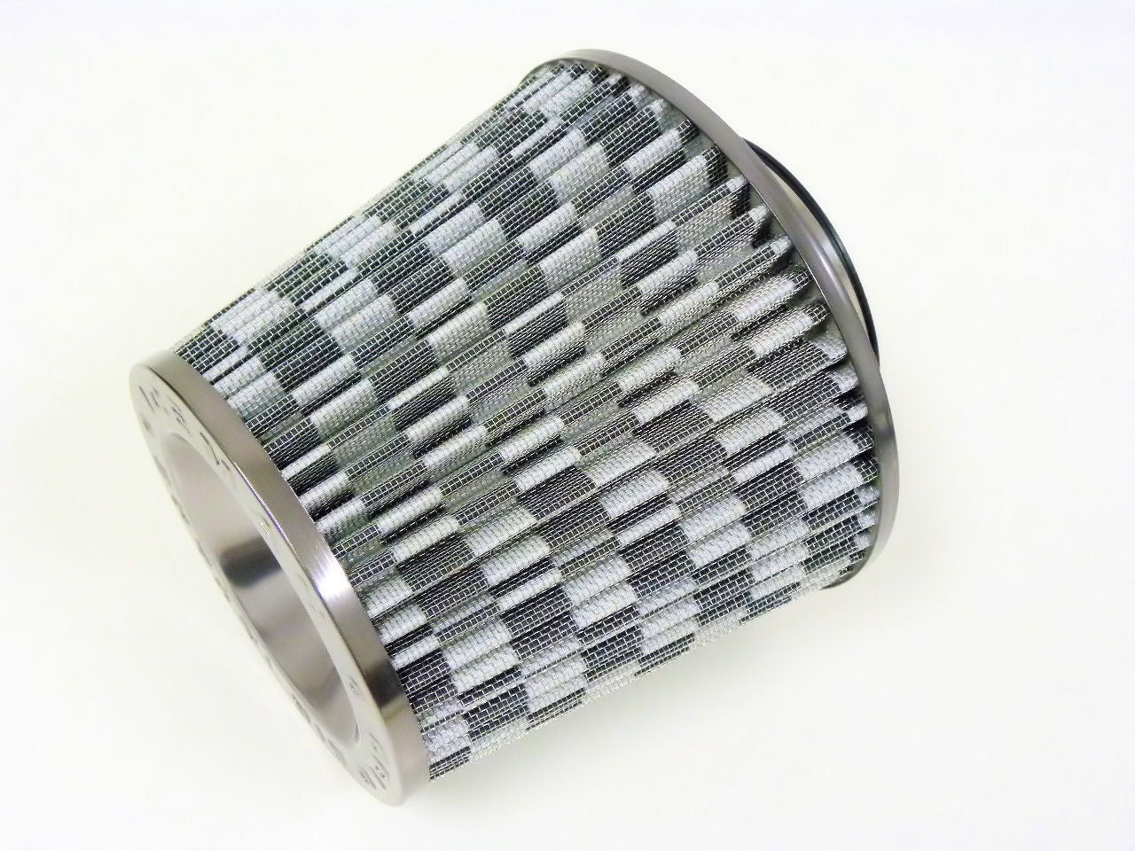 ICEMAN Universal 3" Inlet Air Filter Checker/Gunmetal image 1