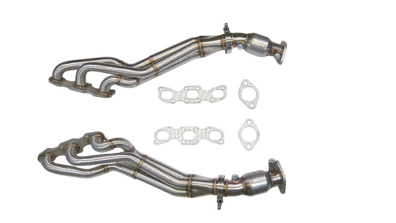 PLM Long Tube Headers Catted - Nissan VQ35DE HR 350Z G35 370Z
PLM-VQ35 image 0