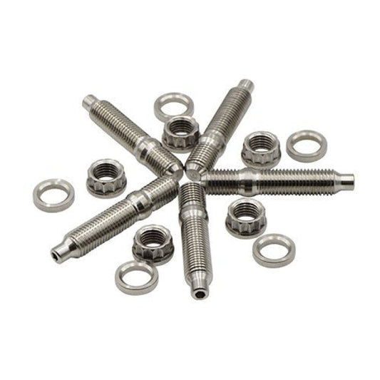 BLOX Racing Stainless Steel Intake/Exhaust Manifold Studs - M10x1.25 55mm 11 Piece Kit BXFL-00310-11