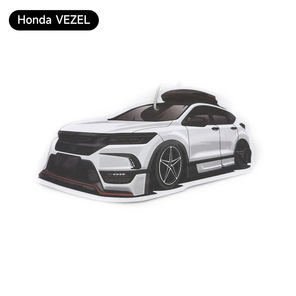 JDM Car Air Freshener Hanging Rearview Mirror Perfume Flavoring  Solid Paper For Fit Honda Accord GK5 Odyssey Diffuser Accessori