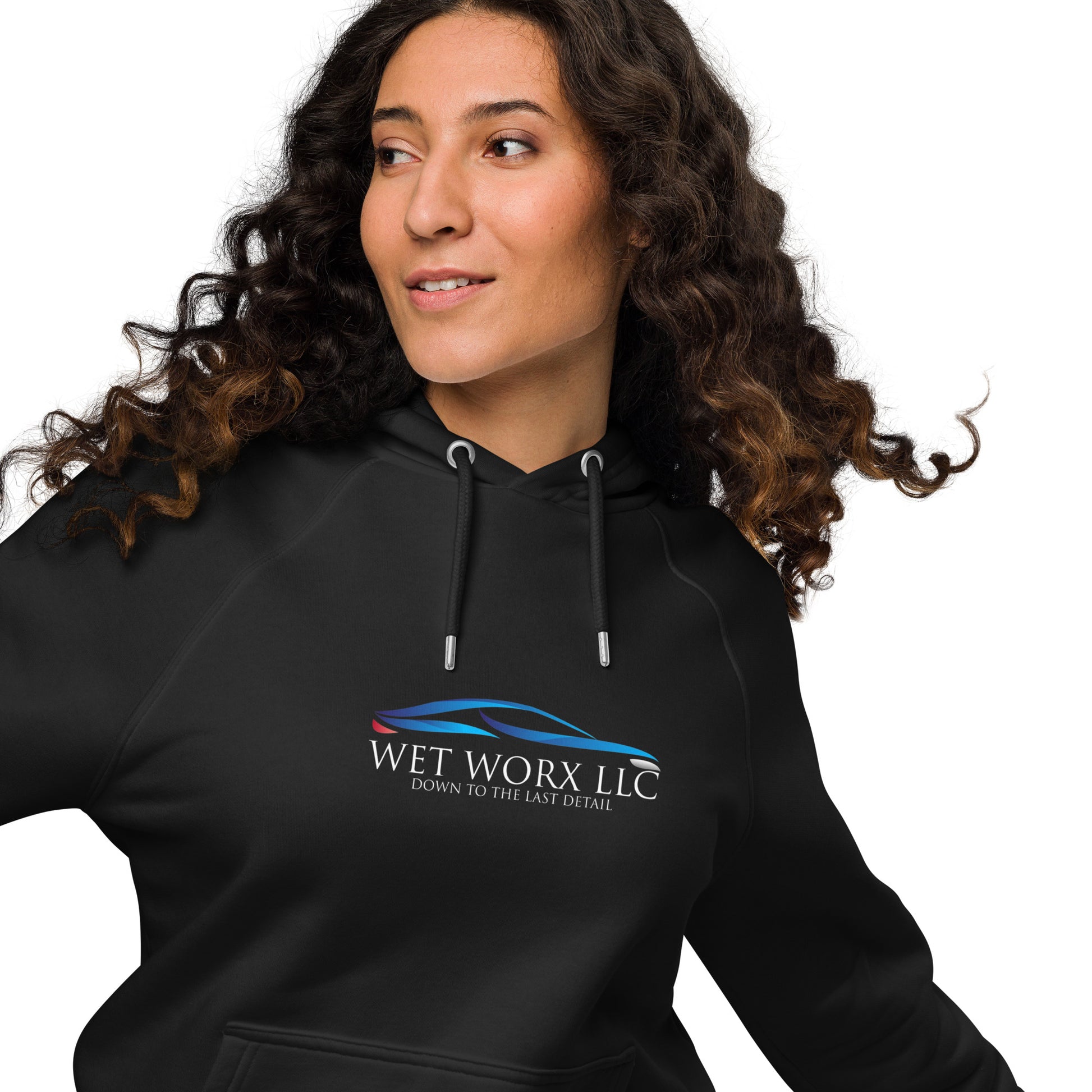 Unisex eco raglan hoodie image 6