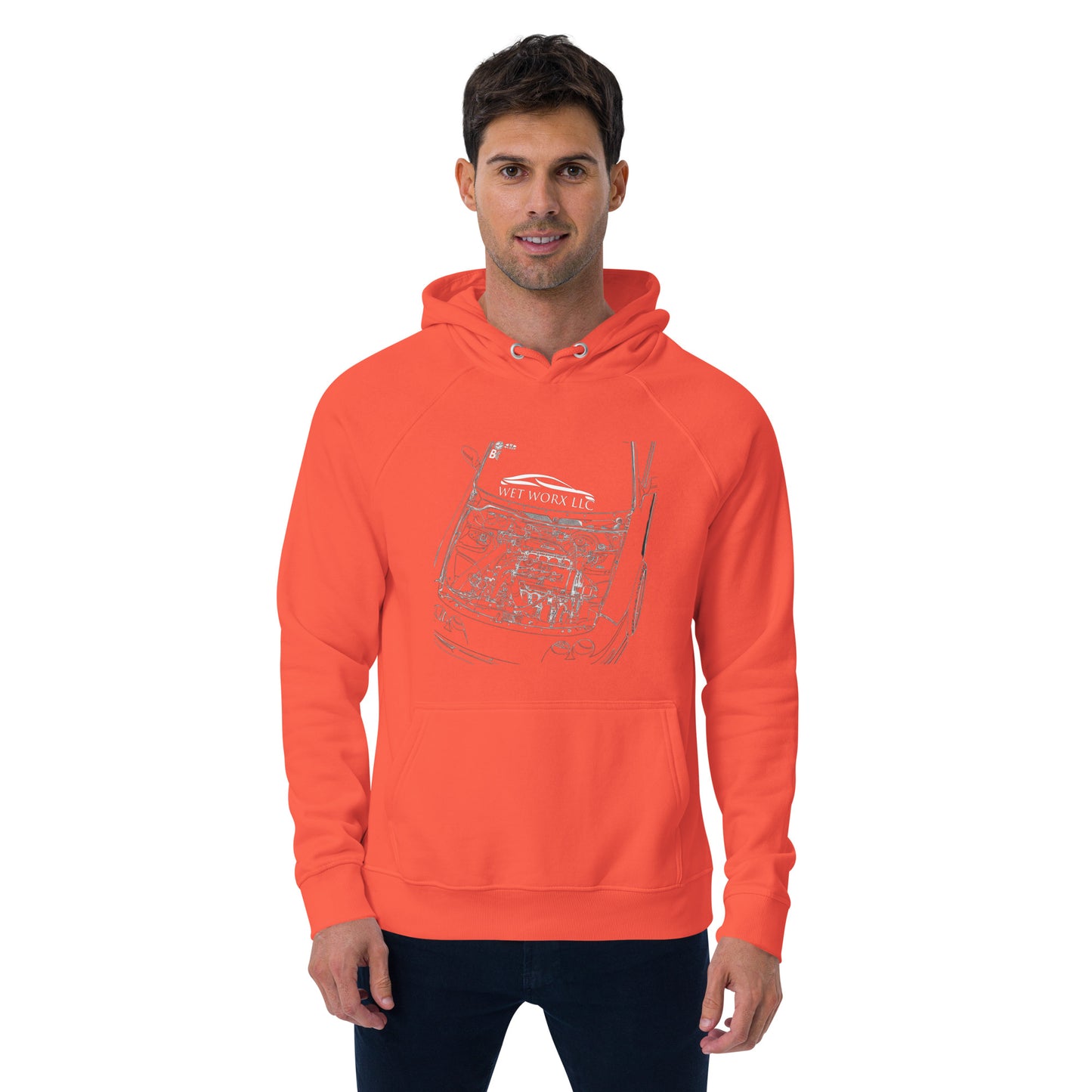 Unisex eco raglan hoodie image 36