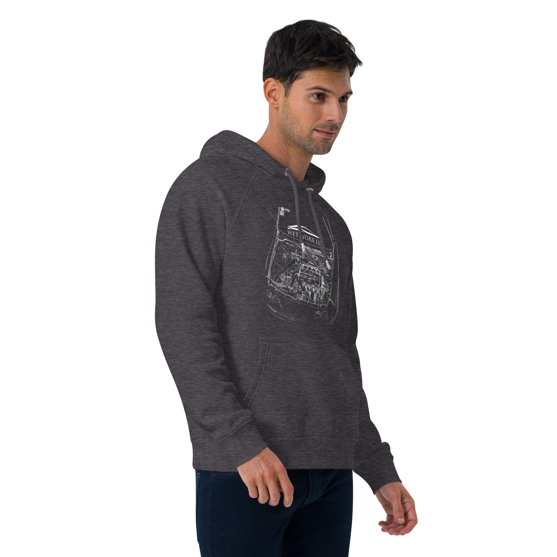 Unisex eco raglan hoodie image 26