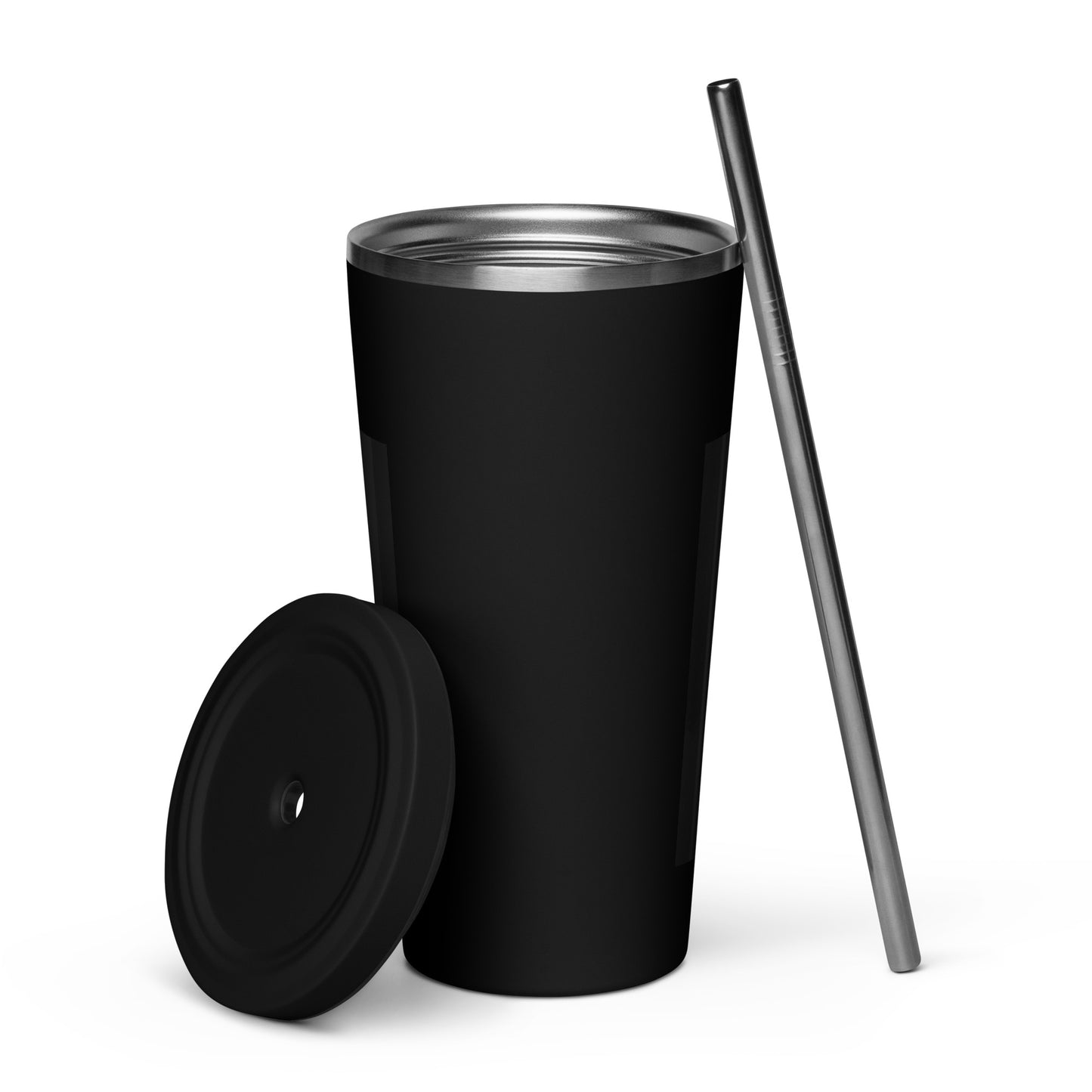 Insulated tumbler with a straw image 10