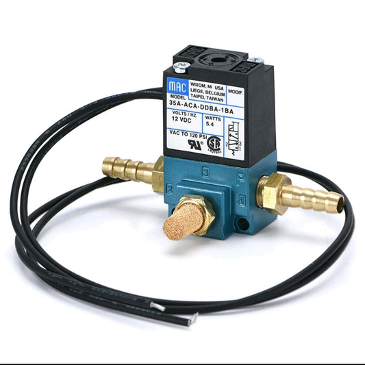 MAC 3 Port Electronic Boost Control Solenoid Valve DC12V 35A-ACA-DDBA-1BA 5.4w image 0
