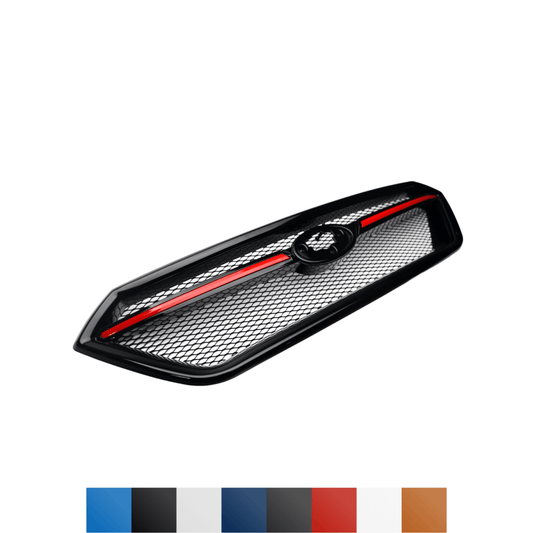 JDMuscle [22-26 WRX] V2 Front Bumper Grille-Paint Matched/Gloss Black *Clearance*
